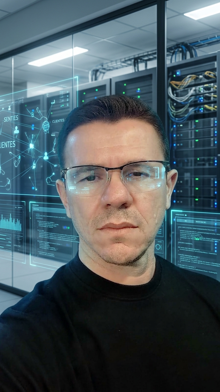 Jean Pedro, sócio fundador da Logon Sistemas
